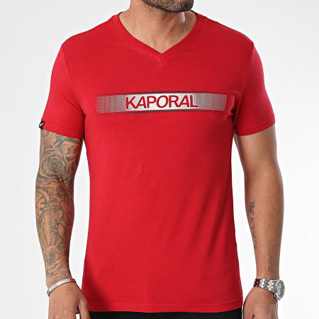 t-shirt rouge kaporal